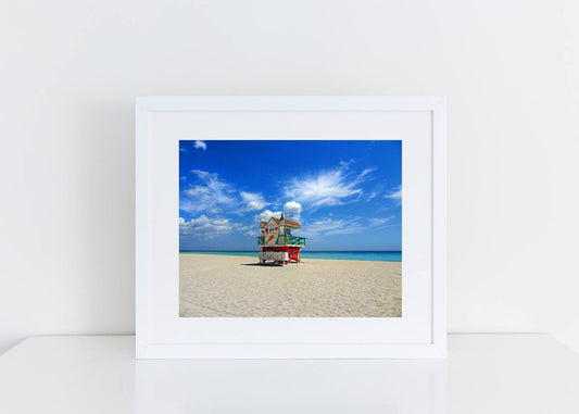 Miami Beach Lifeguard Station Fine Art Photography by Roman Gerardo